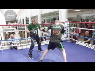 LEPRACHAUN POWER!! - PADDY BARNES **FULL & COMPLETE** PUBLIC WORKOUT IN BELFAST : BATTLE OF BELFAST