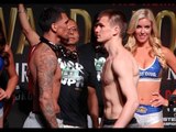 LUIS ARIAS v ARIF MAGOMEDOV - OFFICIAL WEIGH IN FROM MANDALAY BAY / WARD-KOVALEV 2