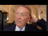 FRANK WARREN ON CANELO-GOLOVKIN, BILLY JOE SAUNDERS & GETS VERY ANIMATED ON MAYWEATHER v McGREGOR!