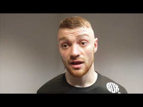 'GET ME ON THE FRAMPTON UNDERCARD!!' - BELFAST BOY LEWIS CROCKER REATCS TO BRUTAL TKO WIN