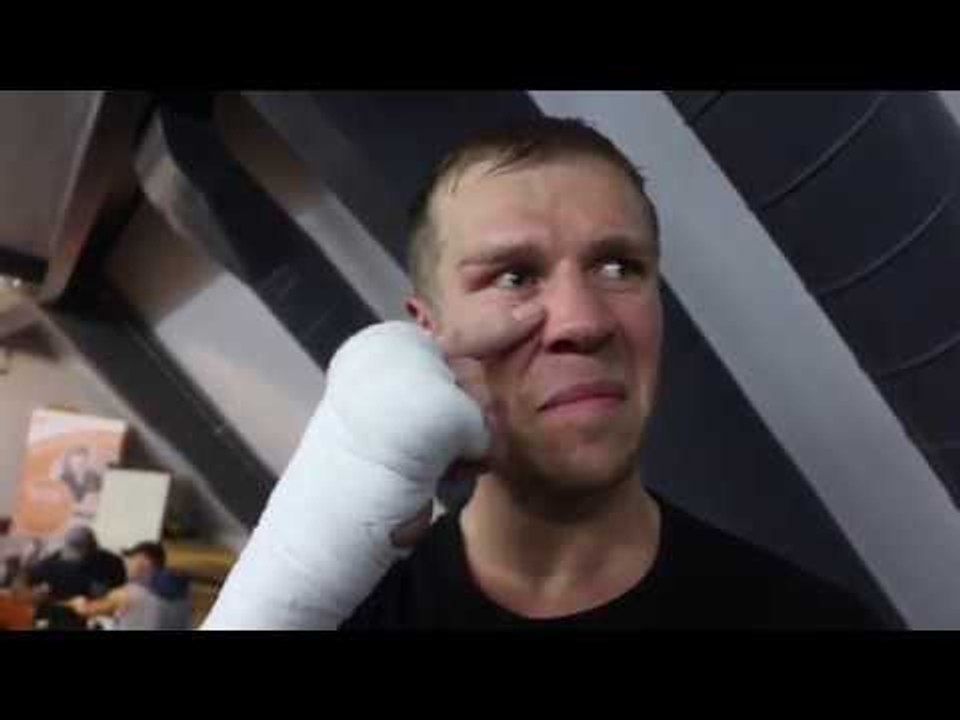 'GOLOVKIN DOESN'T TALK SH*T. I DONT NEED TO TRASH TALK' - WARREN BAISTER STOPS DAVIDAITIS IN 2 RNDS