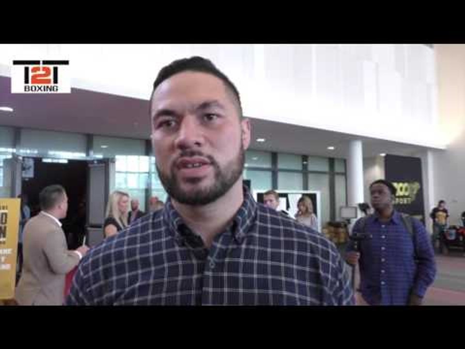 JOSEPH PARKER - 'AFTER HUGHIE FURY IN ENGLAND, I WANT ANTHONY JOSHUA, DEONTAY WILDER OR TONY BELLEW'