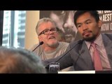 FREDDIE ROACH - 'MANNY PACQUIAO HAS BEEN KNOCKING PEOPLE OUT IN SPARRING - FIGHT WONT LAST LONG'