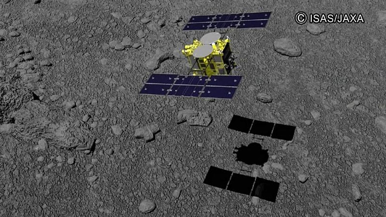 Meilenstein: Hayabusa 2 landet auf Ryugu