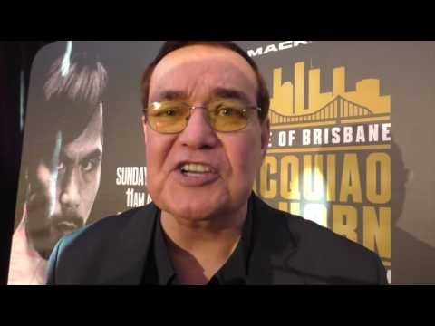 'THE COLONEL' BOB SHERIDAN BREAKSDOWN MANNY PACQUIAO v JEFF HORN FROM AUSTRALIA