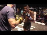 THE DESTROYER!! CONOR BENN SMASHES THE PADS UNDER TUTELAGE OF FAN FAVOURITE KEVIN MITCHELL