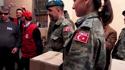 Türk Kızılayından Kosovalı ailelere yardım - PRİZREN