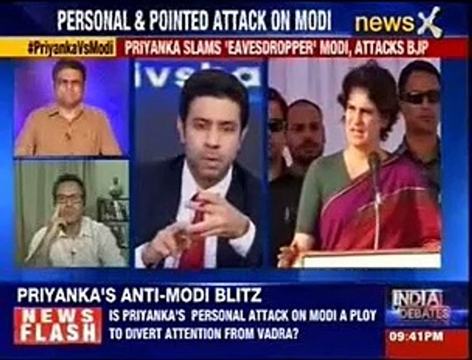India Debate: Is Priyanka's personal attack on Modi a ploy to divert attention