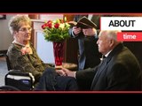 Elderly couple get married after 35 years of unwedded bliss | SWNS TV