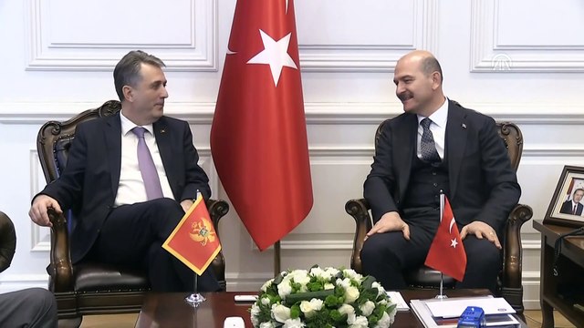 İçişleri Bakanı Soylu, Nuhodzic'i resmi törenle karşıladı - ANKARA