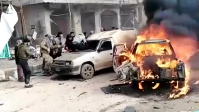 ده‌ها کشته و زخمی در حملات جداگانه در عفرین و دیرالزور سوریه