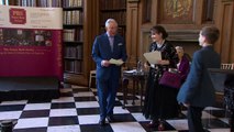 Prince Charles celebrates with students at awards ceremony