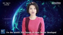 Çin'de, Yapay Zekalı Kadın Haber Sunucusu Yayına Başladı