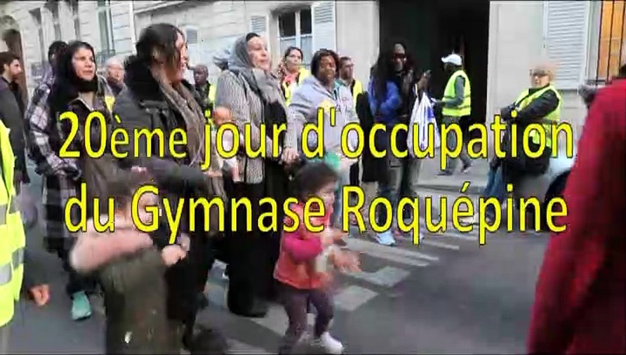 20ème jour d'occupation du Gymnase