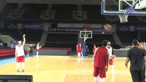 A Milli Basketbol Takımı'nda Slovenya Maçı Hazırlıkları