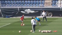 El Real Madrid prepara el encuentro del próximo domingo contra el Levante