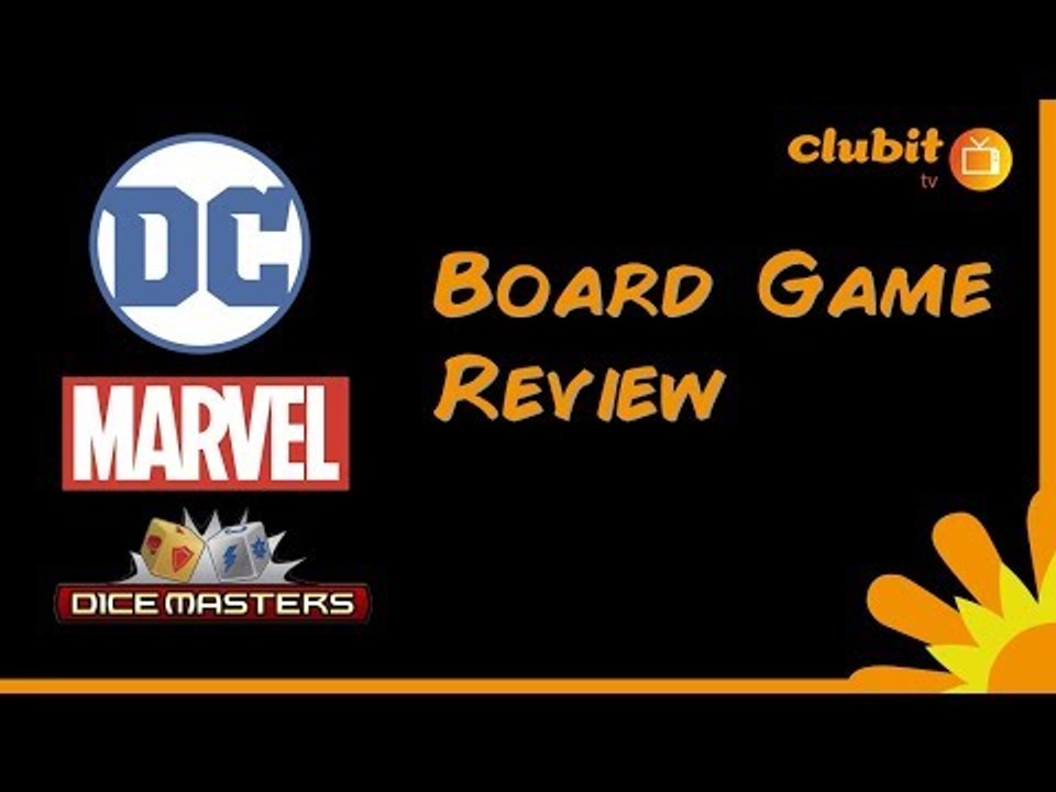 DC and Marvel Dice Masters Board Game Review
