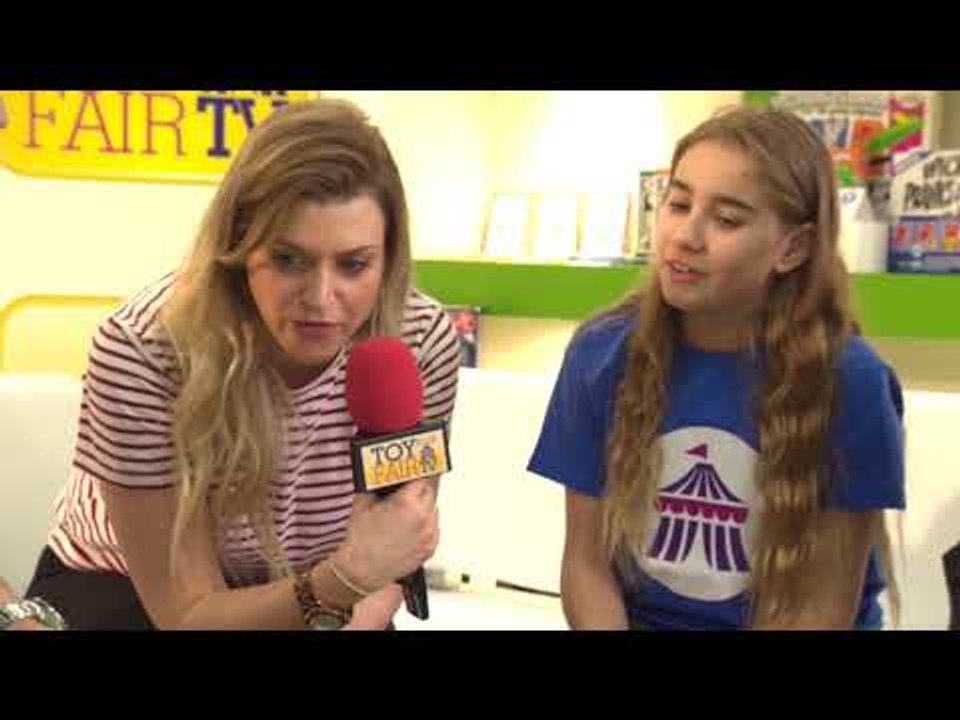 Toy Fair TV Demo Zone with Anna Williamson and Thalia 2018