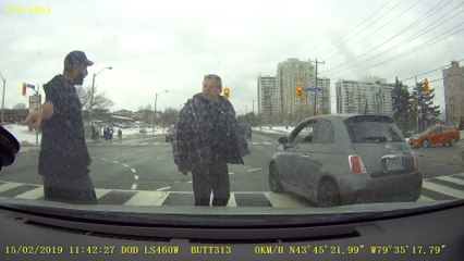 Angry Driver Gets the Cops Called on Himself