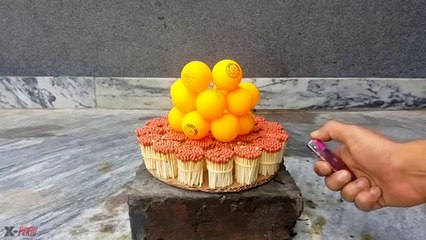 kibrit ve pinpon topları deneyi