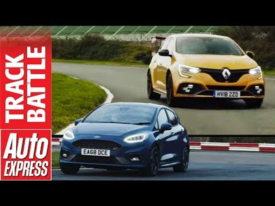 Ford Fiesta ST vs Renault Megane RS - Hot Hatch track battle