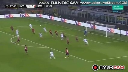 Amazing Goal Ranocchia (2-0) Inter Milano  vs 	Rapid Wie