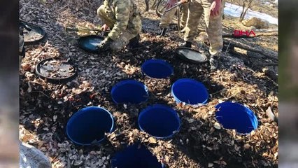 Şırnak Gabar Dağı'nda Teröristlerin 33 Yaşam Alanı Kullanılamaz Hale Getirildi