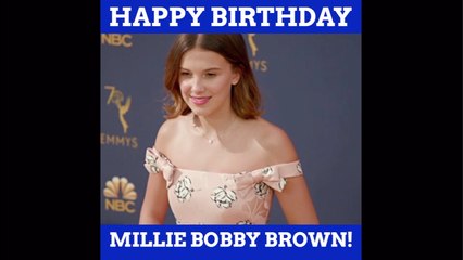 Celebrating Millie Bobby Brown's Birthday 🎉: Hollywood's Rising Star - thumbnail