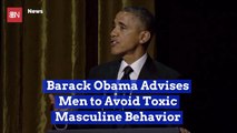 Barack Obama Has Some Strong Personal Advice For Men