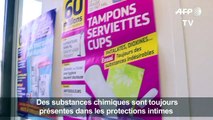 Tampons et serviettes: toujours des substances indésirables