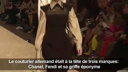 Milan: un défilé Fendi en forme d'hommage à Lagerfeld