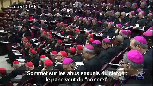 Agressions sexuelles: le pape demande des mesures concrètes