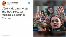 La jeune militante du climat Greta Thunberg appelle l’Union Européenne à doubler ses ambitions