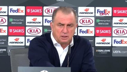 Spor Fatih Terim'in Açıklamaları