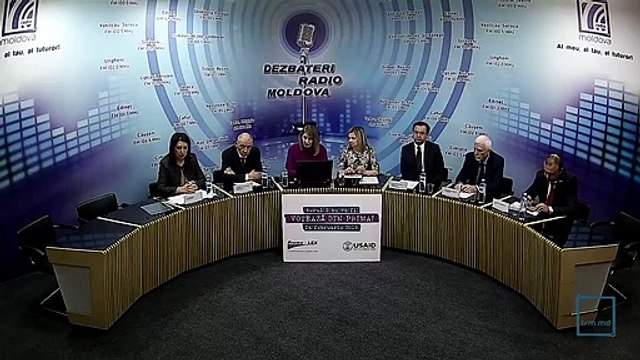 Dezbatere Electorală la Radio Moldova, 21 februarie 2019 (p. 1): Sergiu Mocanu (Antimafie), Dorin Chirtoacă (PL), Vitalie Gămurari (PD), Ştefan Urîtu (Voinţa Poporului)