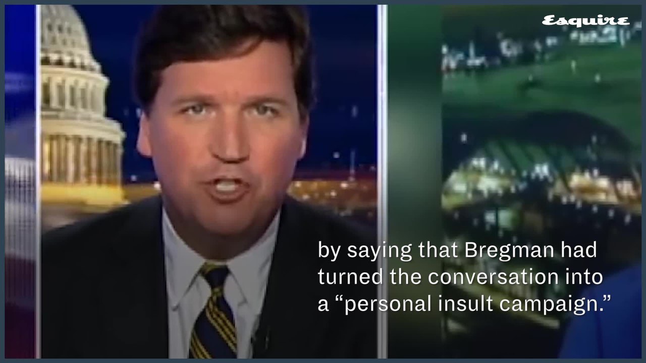 Tucker Carlson Can Dish It Out But He Can’t Tak...