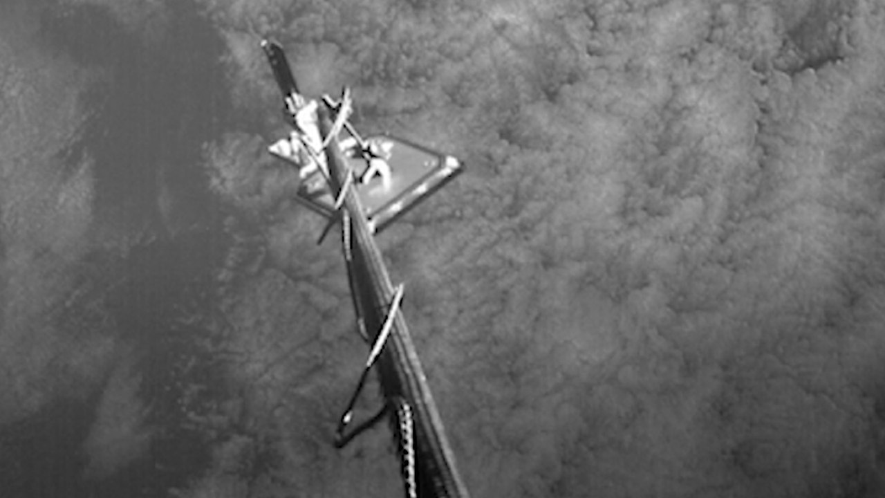 This space harpoon could be a solution to our growing space junk problem