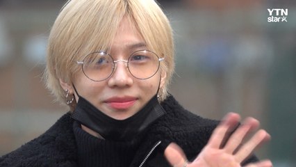 [Y영상] 태민, 생얼도 굴욕 없는 꽃미남 #뮤직뱅크 #출근 / YTN