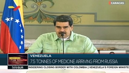 Venezuela's Government Procures 7.5 Tons of Medicine