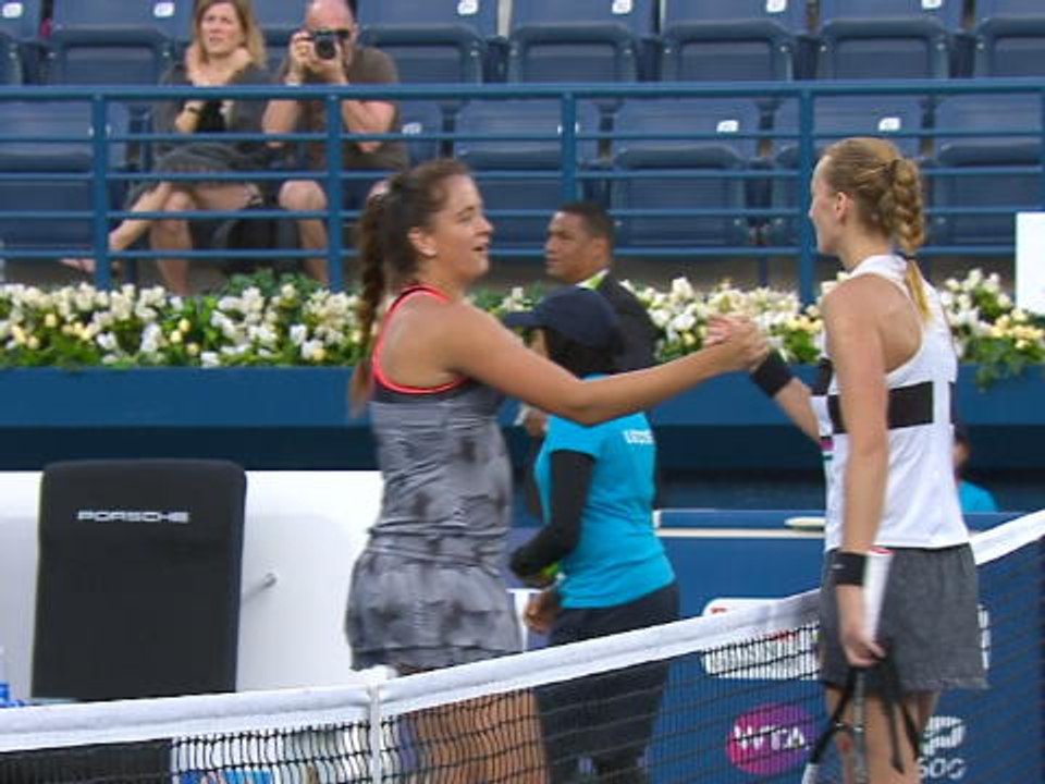 WTA Dubai: Kvitova bt Kuzmova (6-4, 6-0)