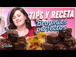 Tips y receta para hacer Brownies perfectos