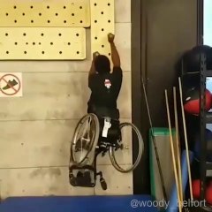 Always inspires me to see someone excel in thier craft no matter the circumst...