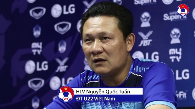 HLV Nguyễn Quốc Tuấn: Tôi hài lòng với kết quả hòa cùng ngôi đầu bảng | VFF Channel