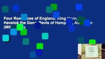 Four Romances of England: King Horn, Havelok the Dane, Bevis of Hampton, Athelston (MIP Teams