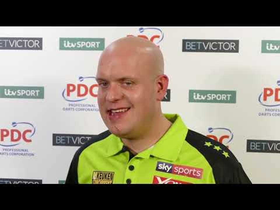 Michael Van Gerwen Post-Match REACTION to 5th Masters Win | 11-5 win over  James Wade - video Dailymotion
