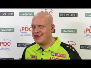 Michael Van Gerwen Post-Match REACTION to 5th Masters Win  | 11-5 win over James Wade