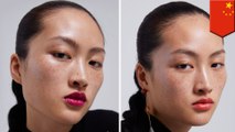 ザラの広告が中国で炎上 原因は中国人モデルのそばかす - トモニュース