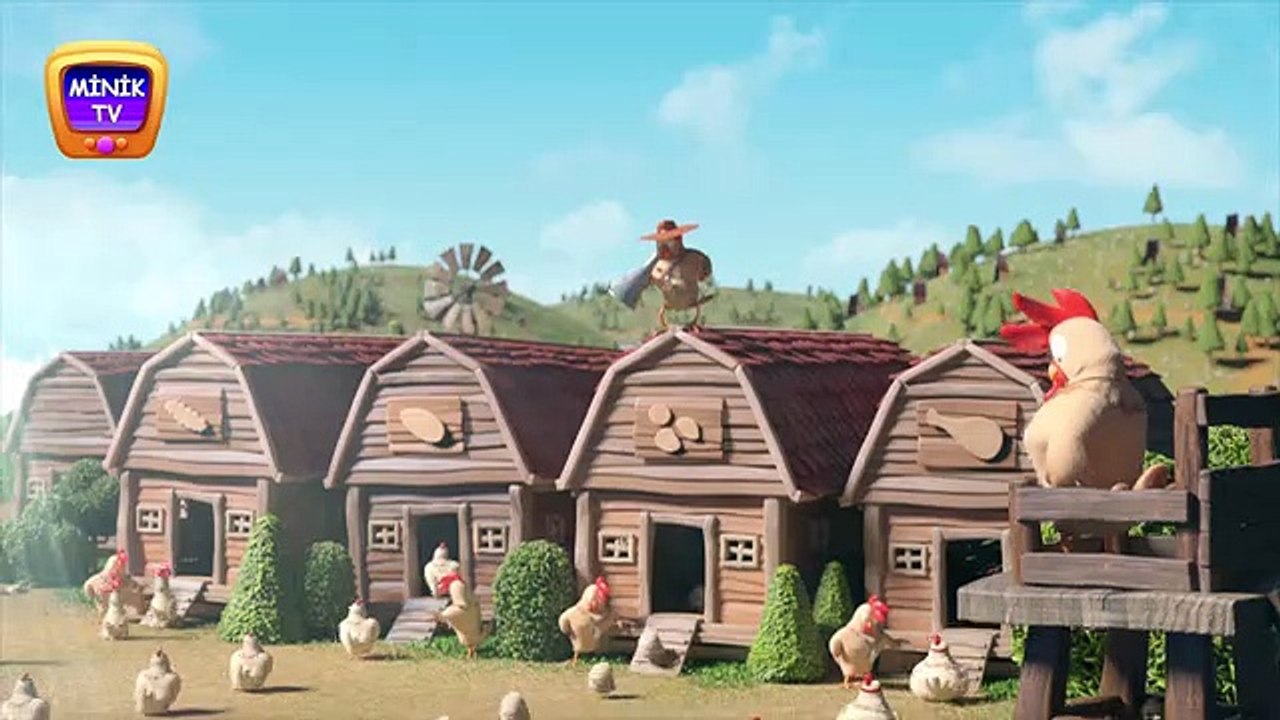 ÇOK KOMİK TAVUK ŞARKISI İLE MUHTEŞEM KOMİK KUZULAR(480P)