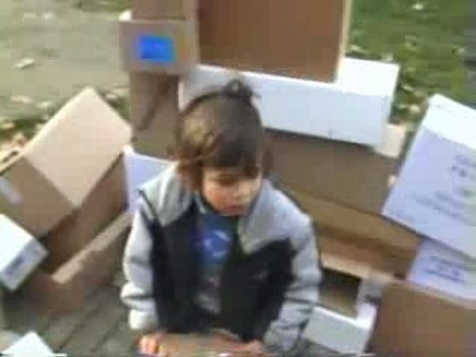 Préparatif Nuit Icam 2001  - Toulouse