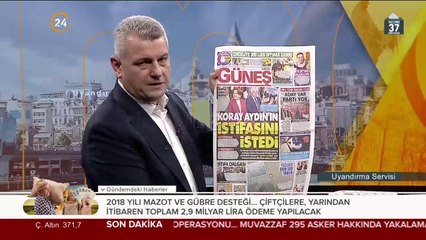Koray Aydın'ın istifasını istedi